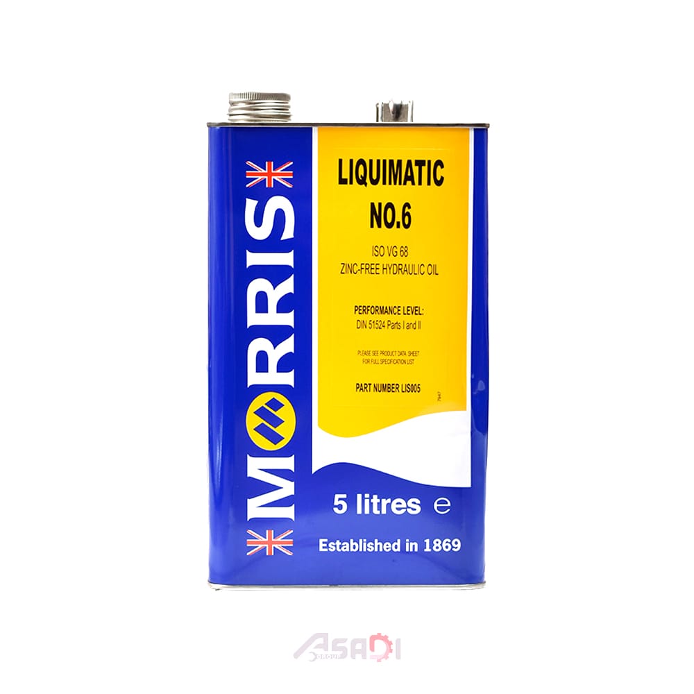Morris_Liquimatic_No6_ISOVG68_5lit Liquimatic No.6 موریس - Image 1