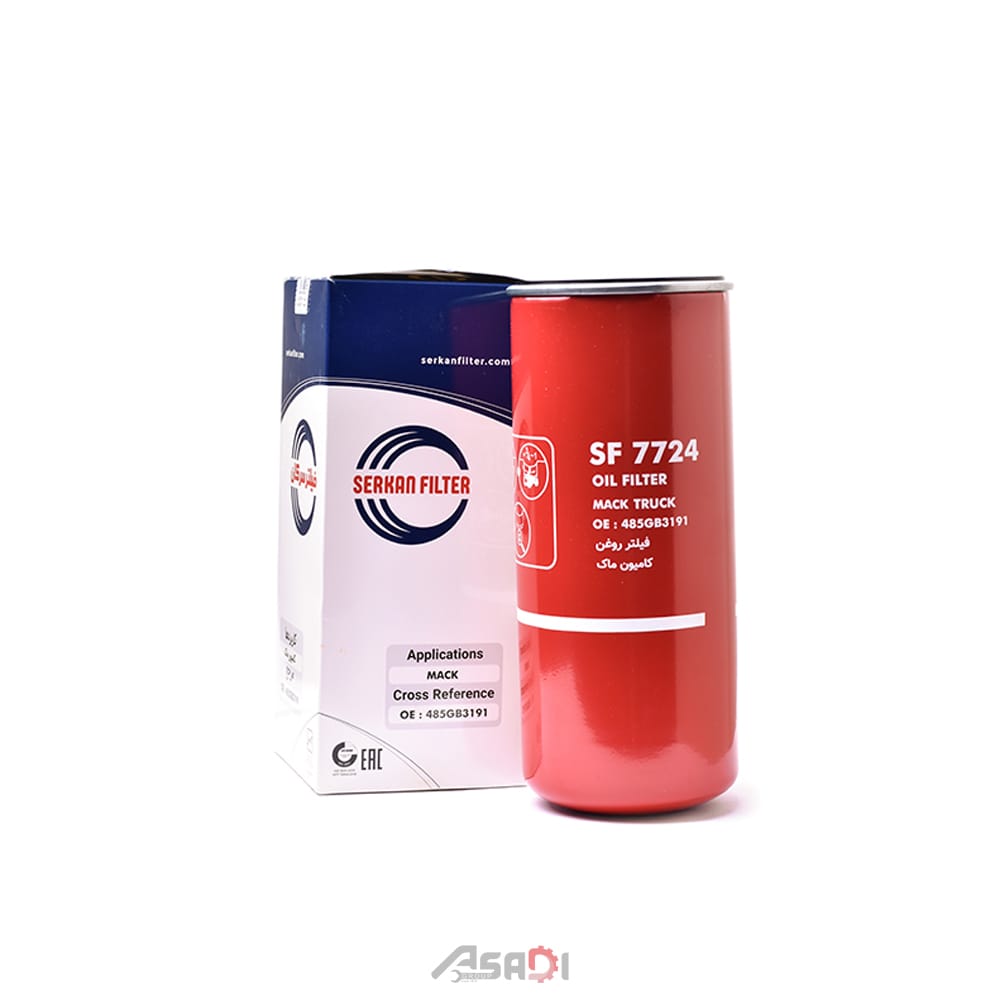 SF7724 F12 فیلتر روغن سرکان کامیون ولوو - Image 1
